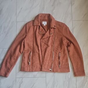 Nine West Textured Coral Blazer